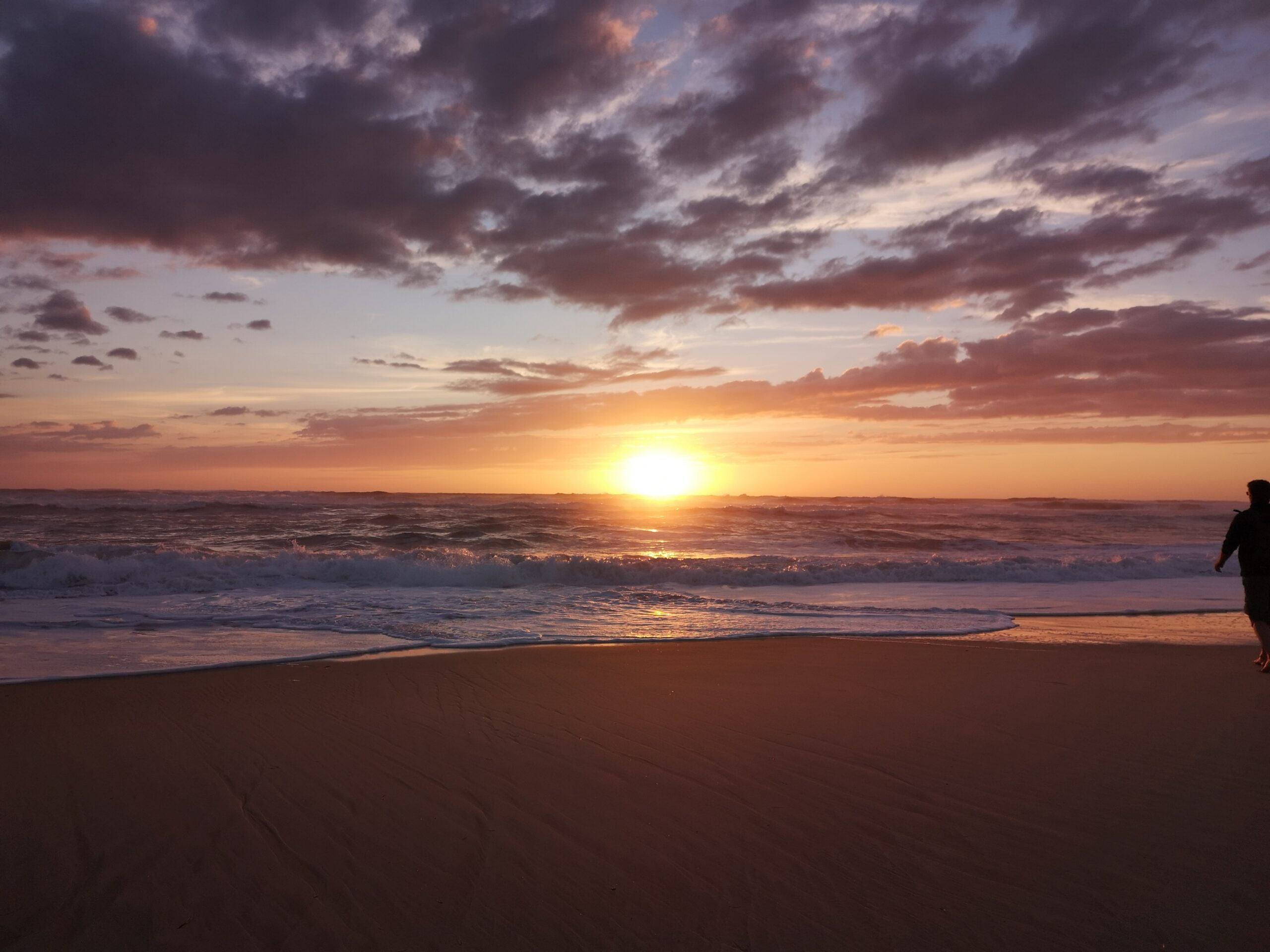 Le tour du Bassin d'Arcachon à pied - 7 Coucher de soleil sur locéan c Angélique Saget scaled - Bassin d'Arcachon