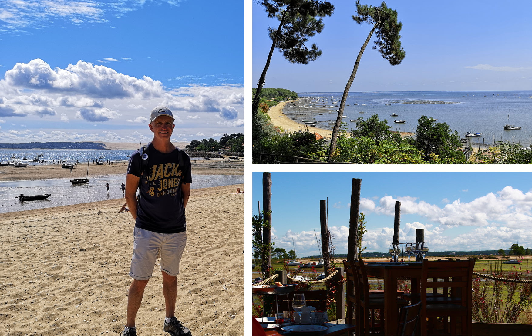 Le tour du Bassin d'Arcachon à pied - lege cap ferret villages ostréicoles - Bassin d'Arcachon