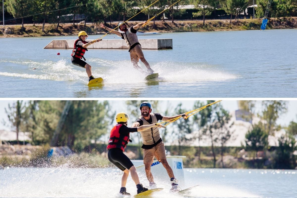 wakeboard entre amis mios