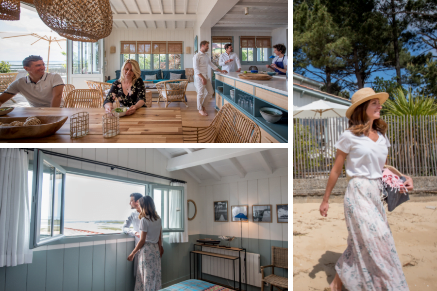 Villa du Cap Ferret avec conciergerie : visite 