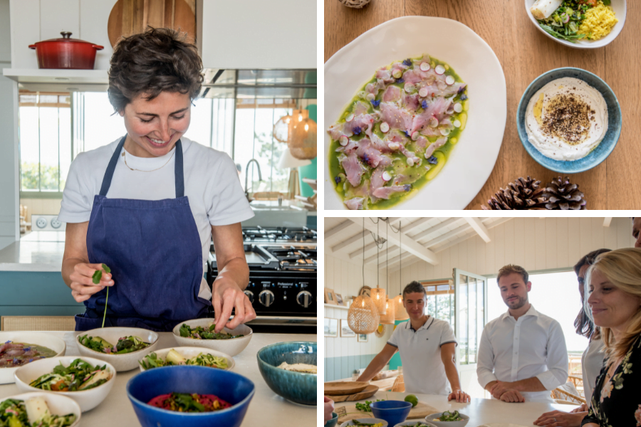 Villa du Cap Ferret avec conciergerie : cheffe à domicile