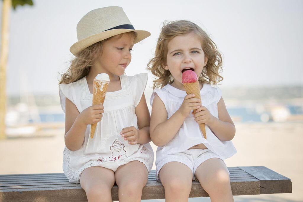 Nos campings à Audenge - Deguster une bonne glace - Bassin d'Arcachon