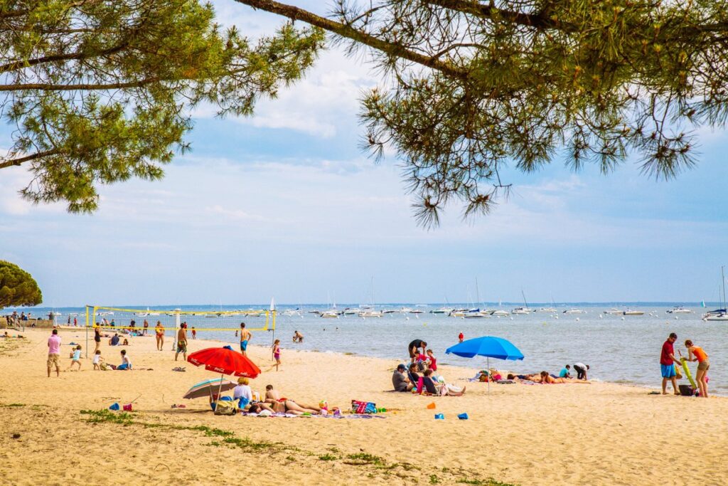 Nos campings à Andernos - Plage du Betey Andernos - Bassin d'Arcachon