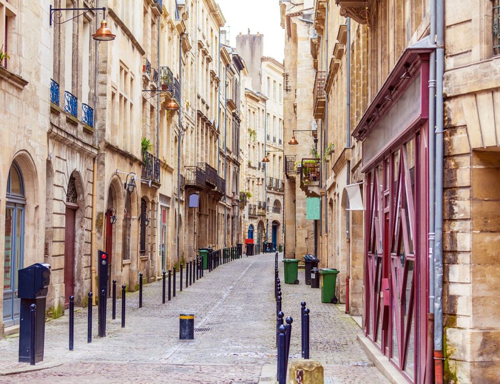 ruelle pavée de Bordeaux