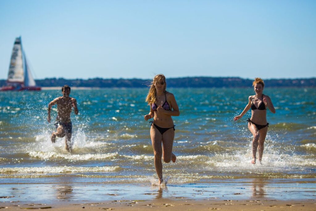 1 semaine sur le Bassin - 1 plage bassin darcachon j5 - Bassin d'Arcachon