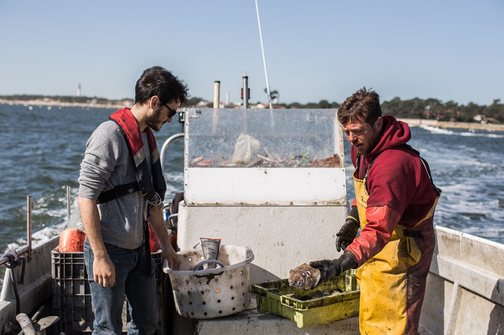 Journée pêche sur le Bassin d'Arcachon