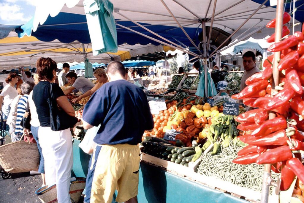 Le marché de La Teste de Buch - lateste marche - Bassin d'Arcachon