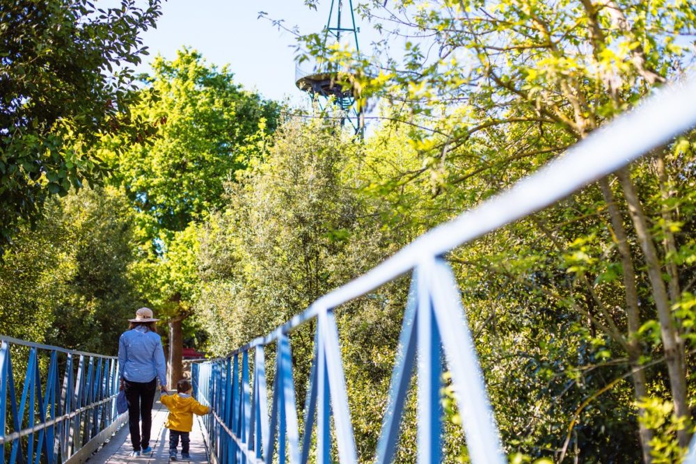Balade en famille dans le quartier de La Ville d'Hiver à Arcachon