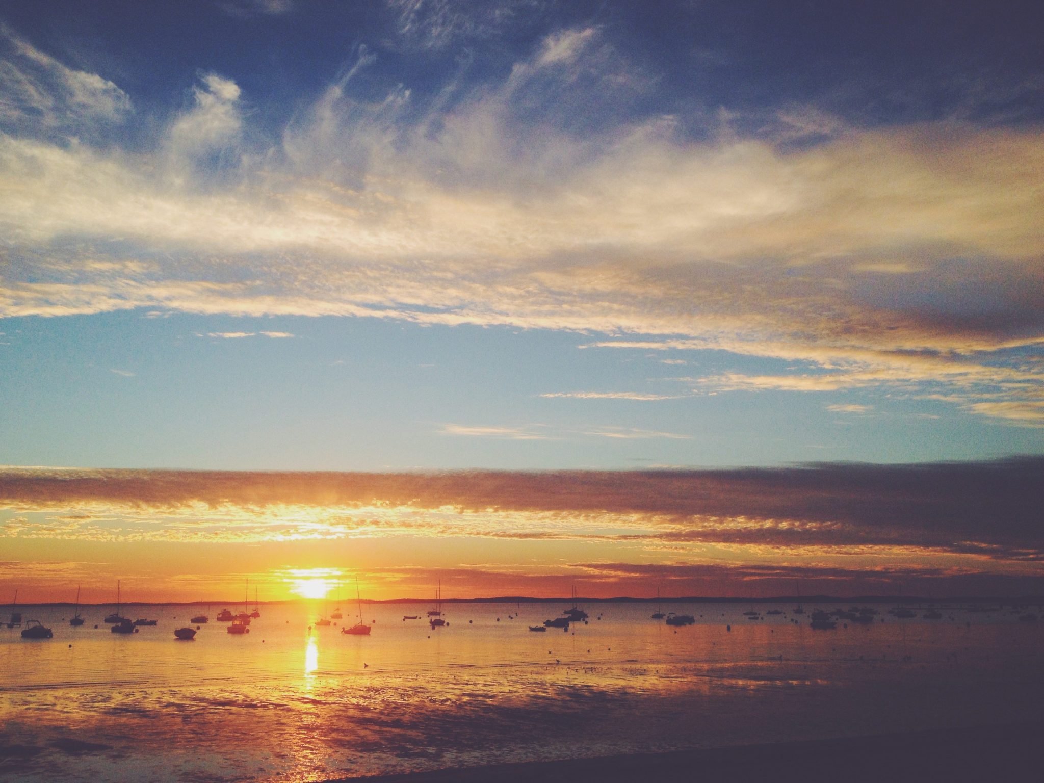 Les couchers de soleil du Bassin d'Arcachon - Sunset Louise 2 - Bassin d'Arcachon