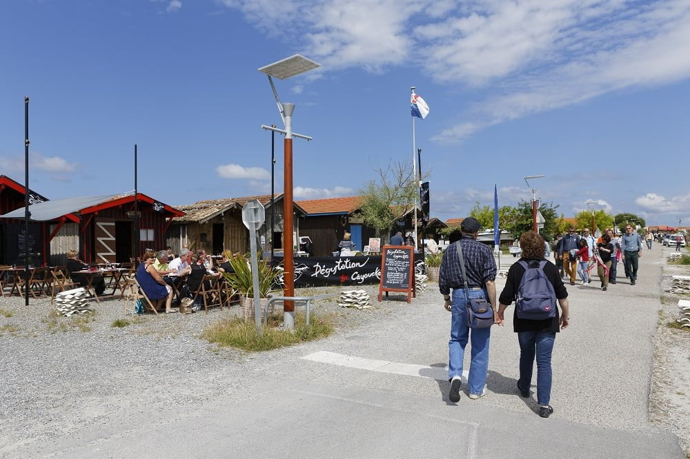 Plein les yeux au Port de Larros - Esplanade des ostreiculteurs larros gujan - Bassin d'Arcachon