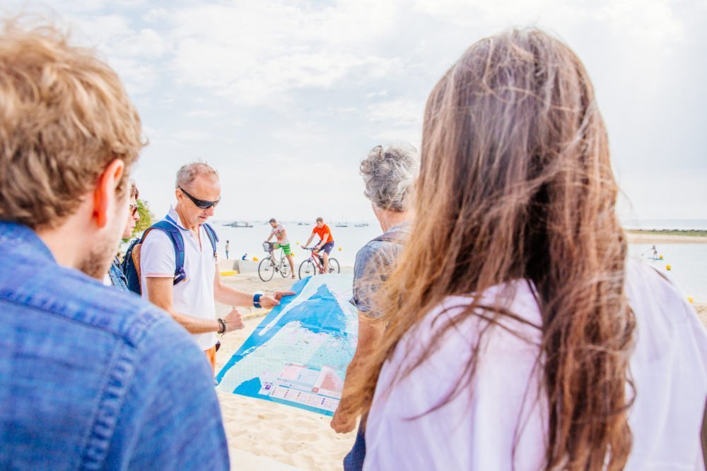 Plage du Mimbeau au Cap Ferret avec Cap Gourmand