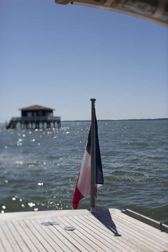 Les Cabanes tchanquées de l'île aux Oiseaux - bateau bassin arcachon - Bassin d'Arcachon