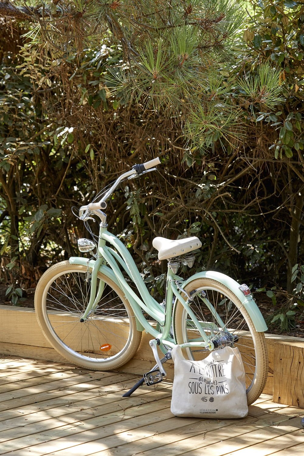 Itinéraire Arcachon > Cap Ferret - louer un vélo vintage arcachon - Bassin d'Arcachon