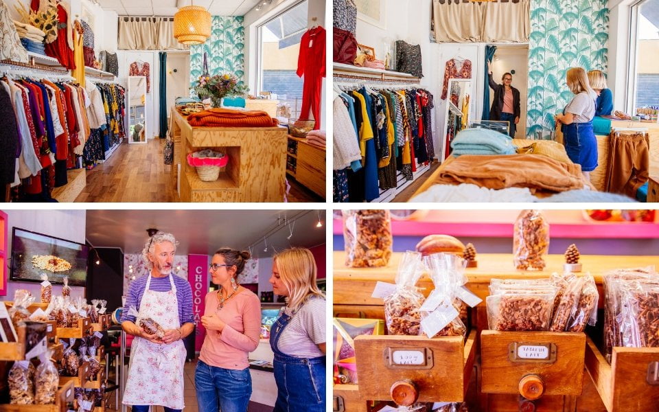 Les commerces à Andernos