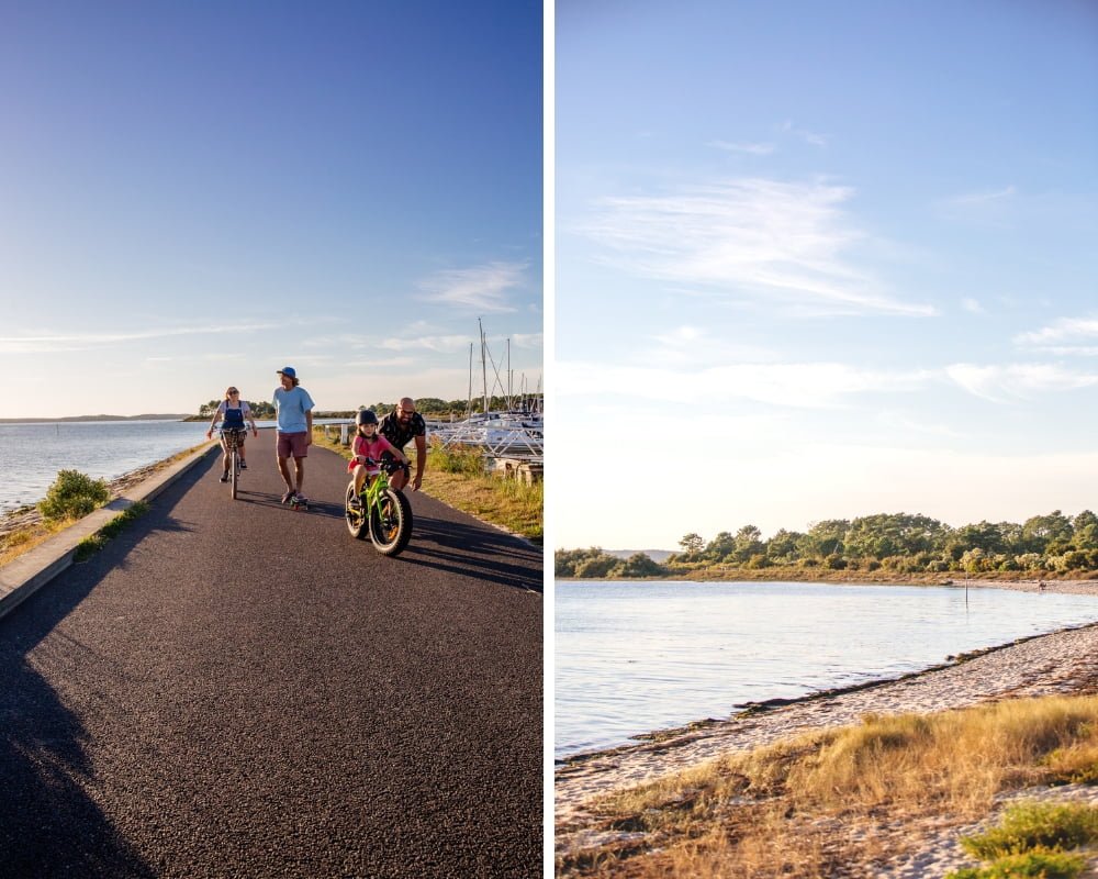 L'automne sur le port d'Andernos