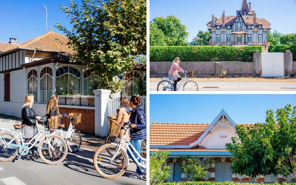 Une balade à vélo dans les ruelles d'Andernos-les-Bains