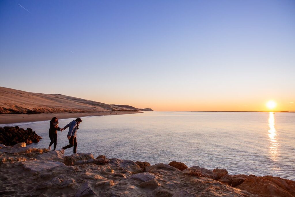 Escapade en amoureux sur le Bassin