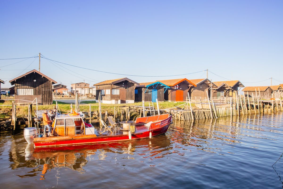 Huîtres d'Irlande : voyage entre le Bassin et l'Île Verte - promenade en chaland bassin arcachon - Bassin d'Arcachon