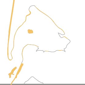 Les plages du Bassin d'Arcachon - mini map plages - Bassin d'Arcachon