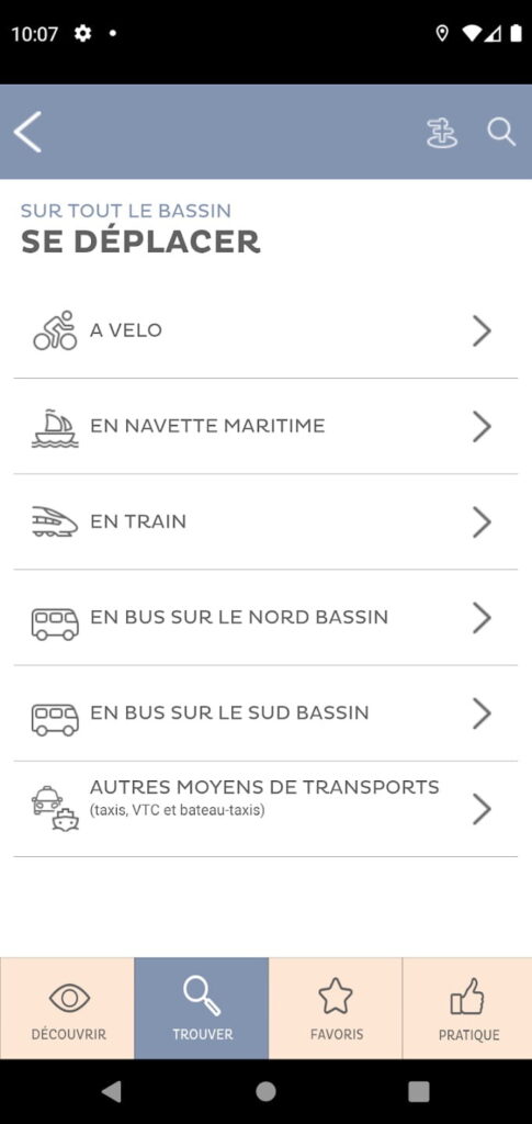 Télécharger notre application - app ecran 5 - Bassin d'Arcachon