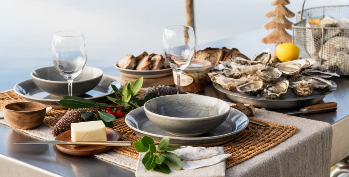 Un repas de fête façon Bassin d&rsquo;Arcachon