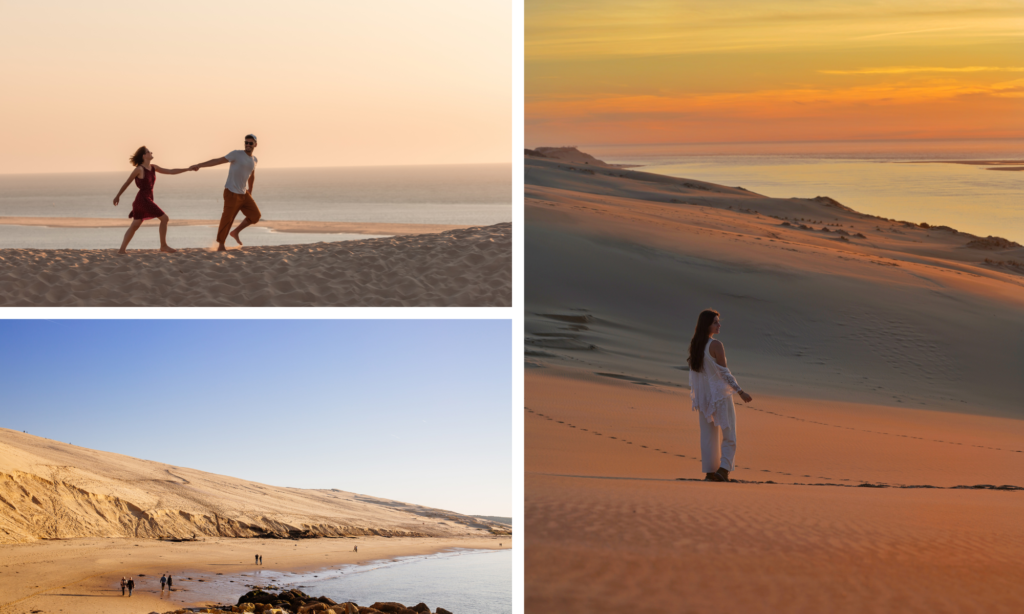 Photo d'illustration de couples sur la Dune du Pilat 